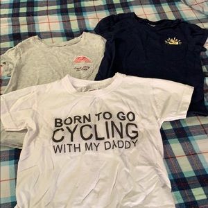 3T short sleeve tees for summer